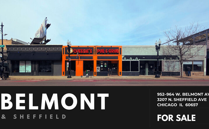 Pictures of Retail, Mixed Use, Land property located at 952 W BELMONT AVE, CHICAGO, IL 60657-4438 for sales - image #1