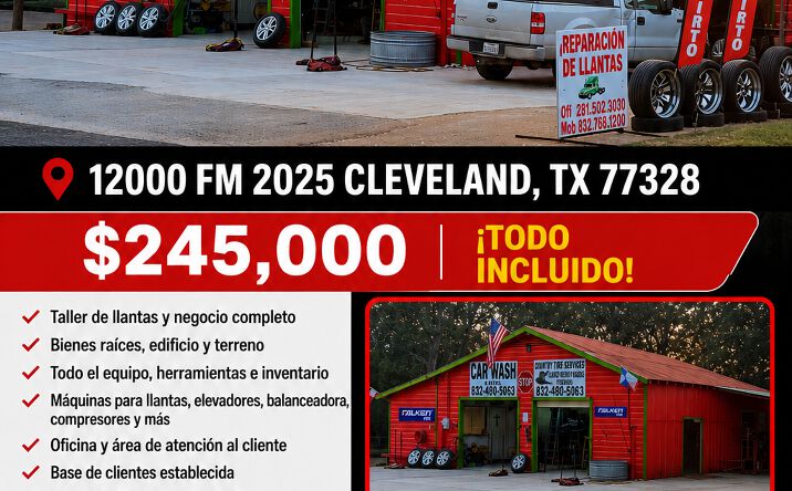 Pictures of Business for Sale property located at 12000 Farm to Market 2025, Cleveland, TX 77328 for sales - image #1