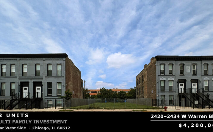 Pictures of Multifamily property located at 2420 W WARREN BLVD, CHICAGO, IL 60612 for sales - image #1