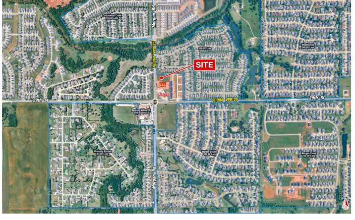 Pictures of Land property located at NE Corner SW 29th Street & Morgan Road, Oklahoma City, OK 73128 for sales - image #1