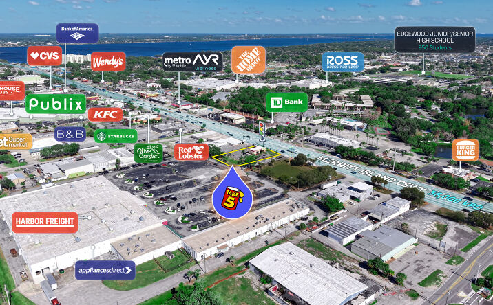 Pictures of Retail property located at 267 East Merritt Island Causeway, Merritt Island, FL 32952 for sales - image #1