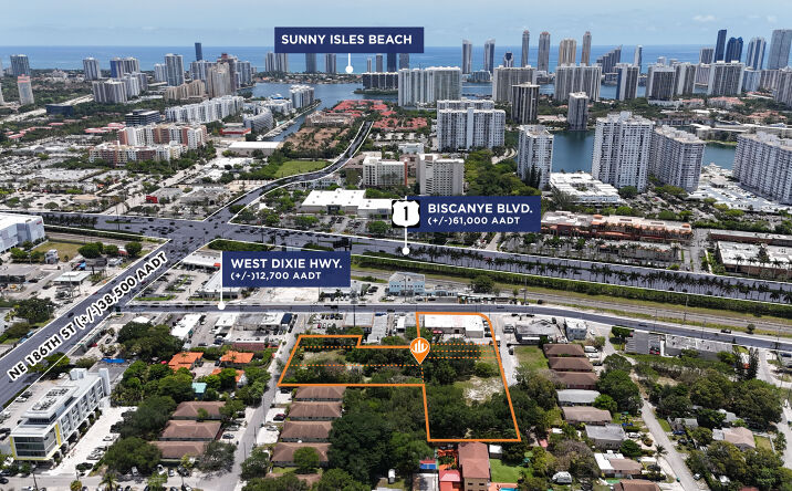 Pictures of Land property located at 18336 West Dixie Highway, North Miami Beach, FL 33160 for sales - image #1