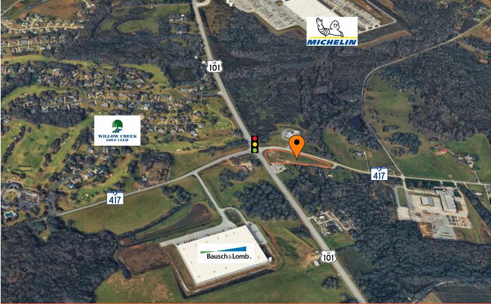 Pictures of Land property located at Hwy 101 & Hwy 417, Woodruff, SC 29651-7410 for sales - image #1