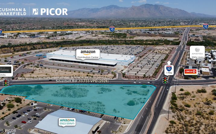 Pictures of Land property located at NWC Ina Rd & Silverbell Rd, Tucson, AZ 85743 for sales - image #1