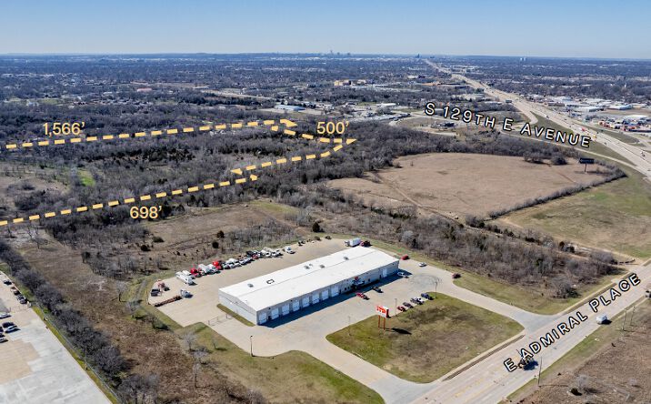 Pictures of Retail, Land property located at 129th E Avenue & E Admiral Place, Tulsa, OK 74116 for sales - image #1