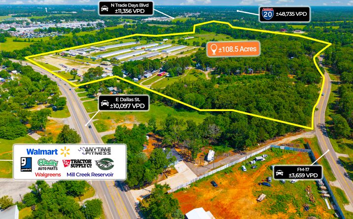 Pictures of Retail, Mixed Use, Land property located at 542 E DALLAS ST, CANTON, TX 75103 for sales - image #1