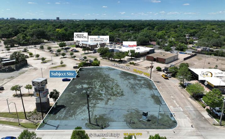 Pictures of Land property located at 722 & 724 S Central Expressway, Richardson, TX 75081 for sales - image #1