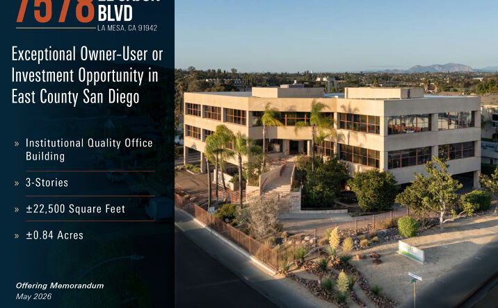 Pictures of Office property located at 7578 El Cajon Blvd, La Mesa, CA 91942 for sales - image #1