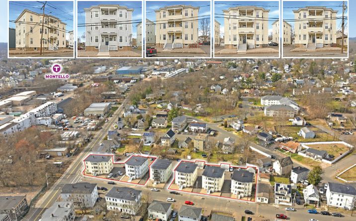 Pictures of Multifamily property located at 4 Bellevue Avenue, Brockton, MA 02302, 10 Bellevue Avenue, Brockton, MA 02302, 20 Bellevue Avenue, Brockton, MA 02302, 26 Bellevue Avenue, Brockton, MA 02302, 30 Bellevue Avenue, Brockton, MA 02302 for sales - image #1