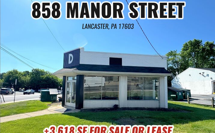 Pictures of Retail, Industrial property located at 858 MANOR ST, LANCASTER, PA 17603-5052 for sales - image #1