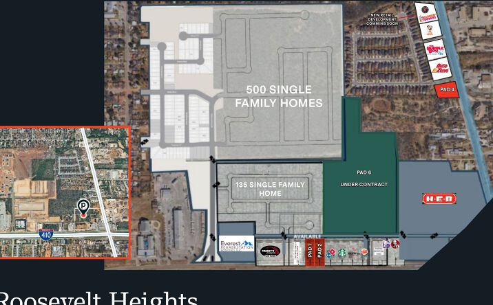 Pictures of Land property located at NWC Loop 410 & Roosevelt Ave, San Antonio, TX 78214 for sales - image #1