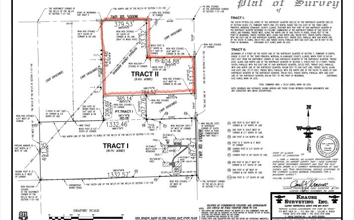 Pictures of Land property located at 4802 N 12000W Road, Bonfield, IL 60913 for sales - image #1