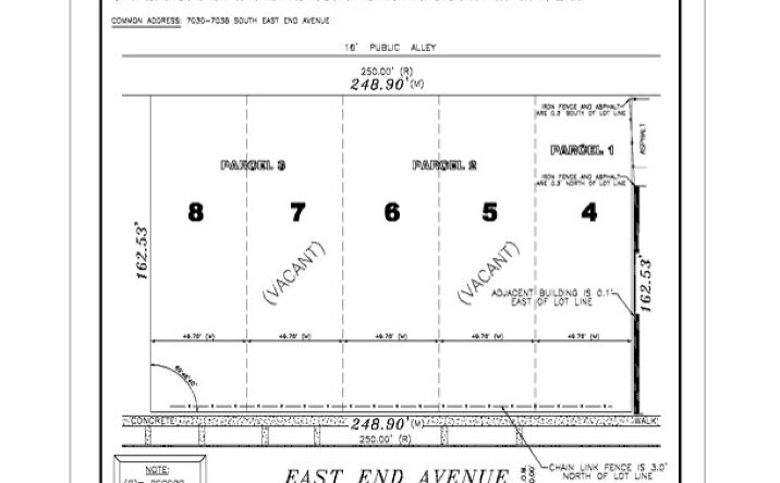 Pictures of Land, Multifamily property located at 7016 S EAST END Avenue, Chicago, IL 60649 for sales - image #1