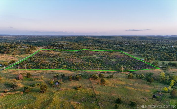 Pictures of Land property located at 1250 Miller Road, Mannford, OK 74044 for sales - image #1
