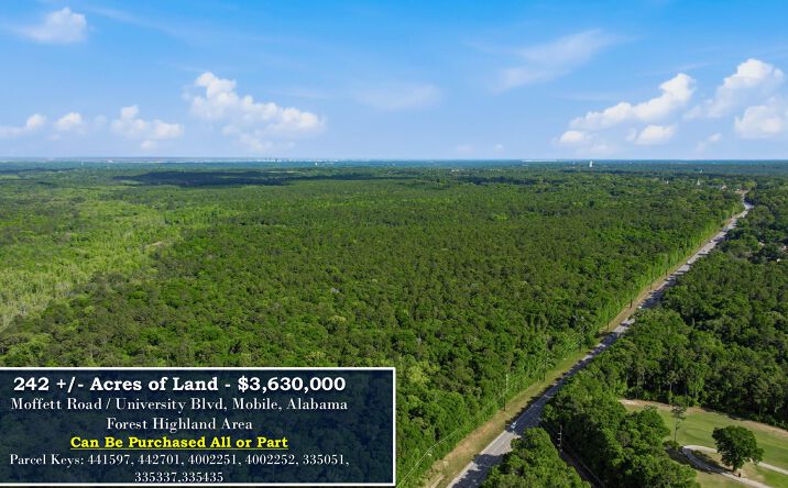 Pictures of Land property located at Moffett Road / University Blvd, Mobile, AL 36608 for sales - image #1