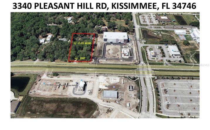Pictures of Land property located at 3340 Pleasant Hill Road, Kissimmee, FL 34746 for sales - image #1