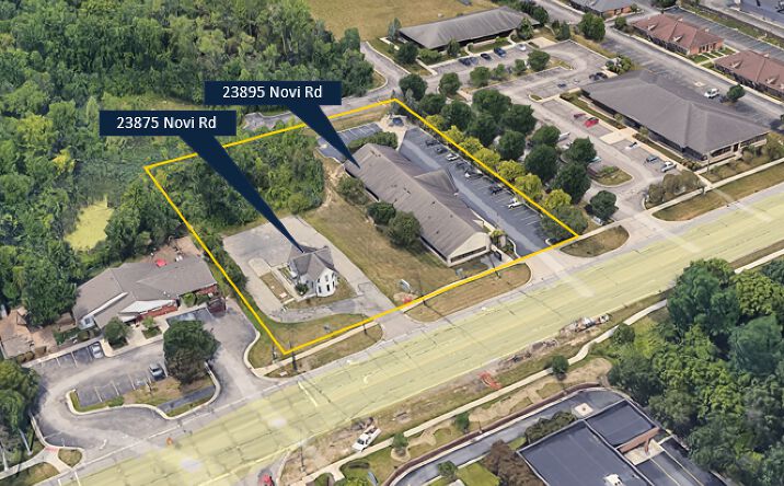 Pictures of Office property located at 23875 Novi Rd, Novi, MI 48375, 23895 Novi Rd, Novi, MI 48375 for sales - image #1