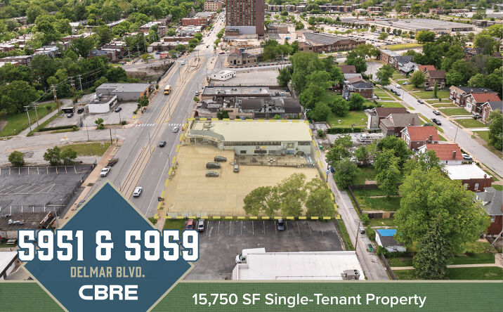 Pictures of Special Purpose property located at 5959 Delmar Boulevard, St. Louis, MO 63112, 5951 Delmar Boulevard, St. Louis, MO 63112 for sales - image #1