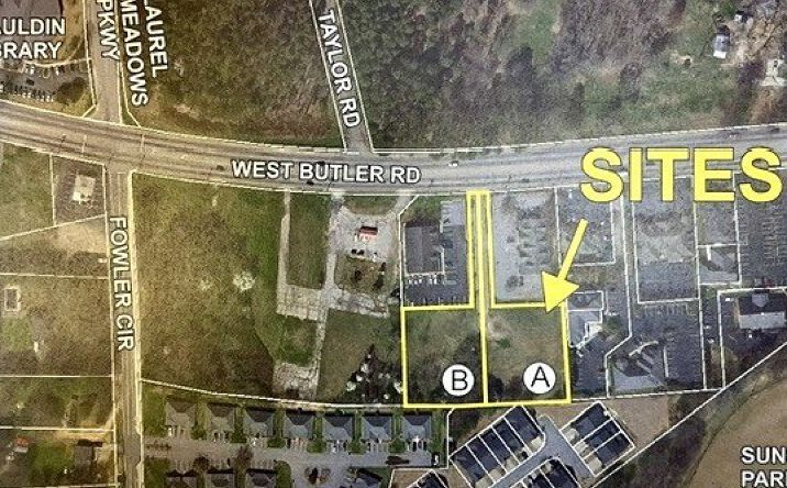 Pictures of Land property located at 555 W. Butler Rd., Mauldin, SC 29607, 565 W. Butler Rd., Mauldin, SC 29607 for sales - image #1