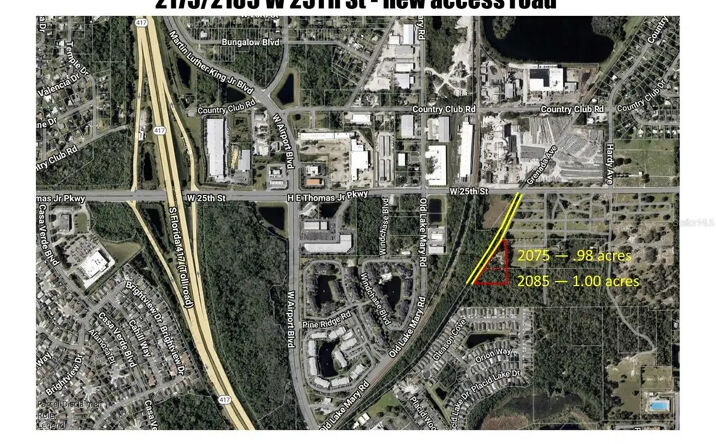 Pictures of Land property located at 2175 W 25th Street, Sanford, FL 32771 for sales - image #1