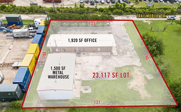 Pictures of Office, Industrial, Mixed Use property located at 3419 Trailmobile Drive, Houston, TX 77013 for sales - image #1