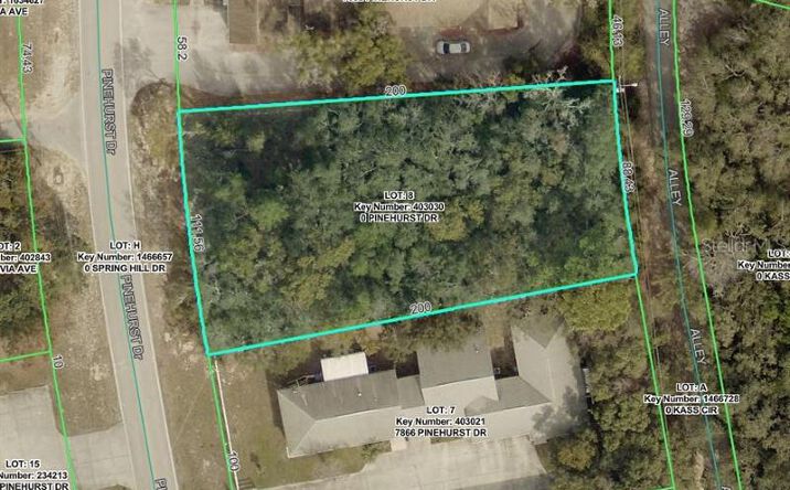 Pictures of Land, Multifamily property located at 7886095 Pinehurst Dr, Spring Hill, FL 34606 for sales - image #1