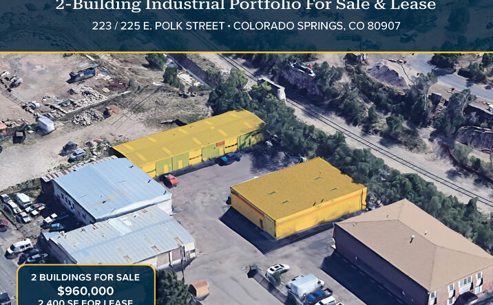 Pictures of Industrial property located at 223 East Polk Street, Colorado Springs, CO 80907 for sales - image #1