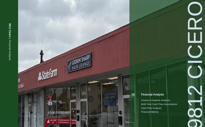 Pictures of Retail, Multifamily, Mixed Use property located at 9818 South Cicero Avenue, Oak Lawn, IL 60453 for sales - image #1