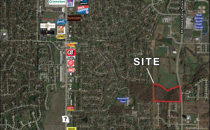 Pictures of Land property located at Adams Dairy Pkwy & SE Pine Gate Dr, Blue Springs, MO 64014 for sales - image #1