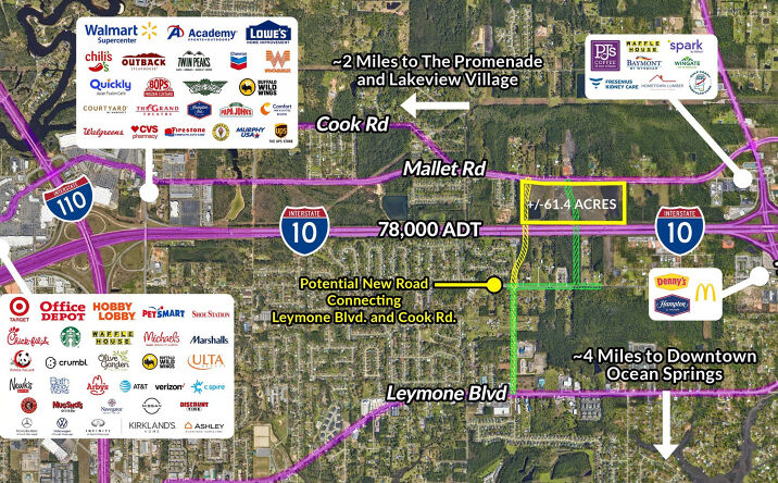 Pictures of Land property located at Mallett Road, Biloxi, MS 39532 for sales - image #1