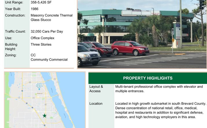 Pictures of Office property located at 5240 Babcock St. NE, Palm Bay, FL 32905 for sales - image #1