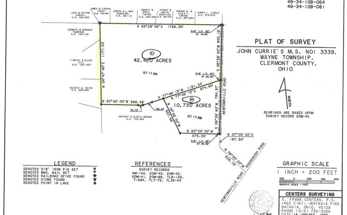 A Newtonsville Road, Wayne Twp