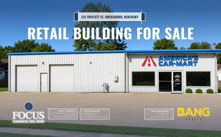 Pictures of Retail property located at 512 Triplett Street, Owensboro, KY 42303 for sales - image #1