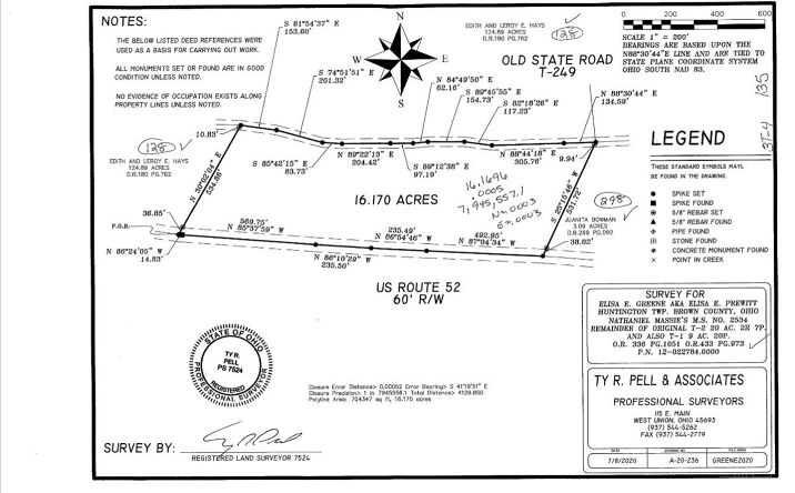 Pictures of Land property located at Old State, Huntington Twp, OH 45101 for sales - image #1