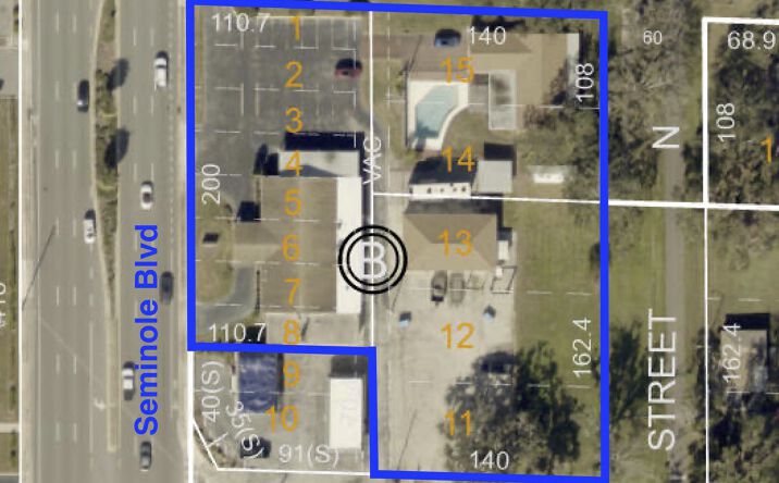 Pictures of Land, Multifamily, Retail property located at 6767 Seminole Boulevard, Seminole, FL 33772, 6790 106th Street North, Seminole, FL 33772, 6750 106th Street North, Seminole, FL 33772 for sales - image #1