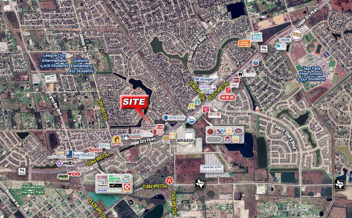 Pictures of Land property located at 2020 E. League City Pkwy, League City, TX 77573 for sales - image #1