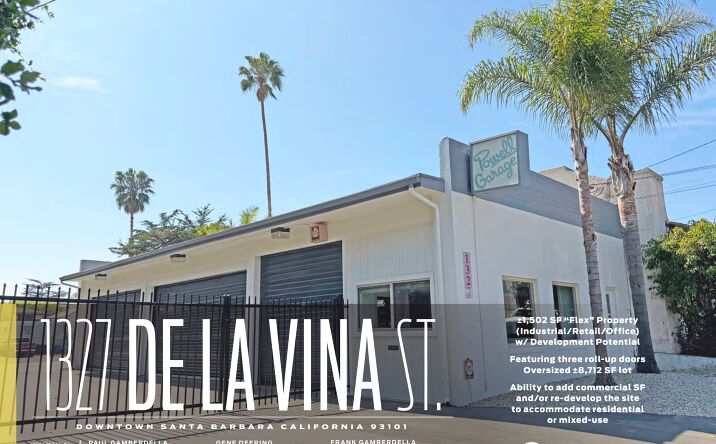 Pictures of Retail, Office, Industrial property located at 1327 De La Vina Street, Santa Barbara, CA 93101 for sales - image #1