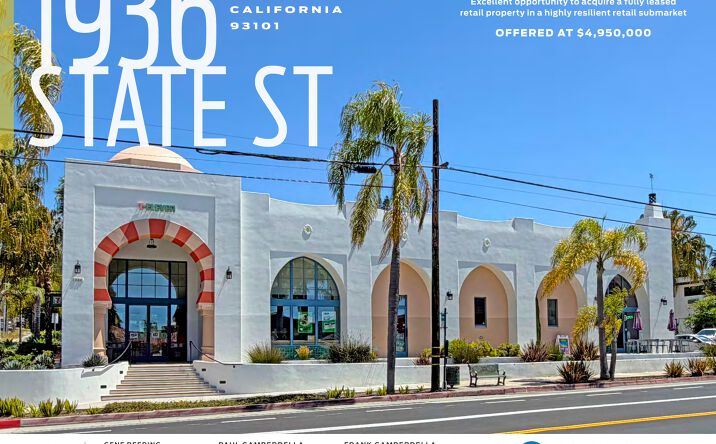 Pictures of Retail property located at 1936 State Street, Santa Barbara, CA 93101 for sales - image #1
