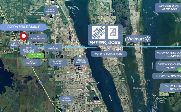 Pictures of Land property located at 3900 Lake Drive, Cocoa, FL 32926 for sales - image #1
