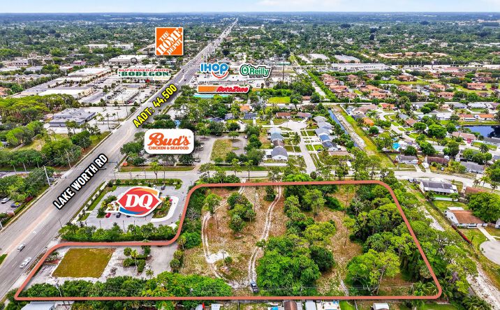 Pictures of Land property located at 4840 Lake Worth Road, Greenacres, FL 33463 for sales - image #1