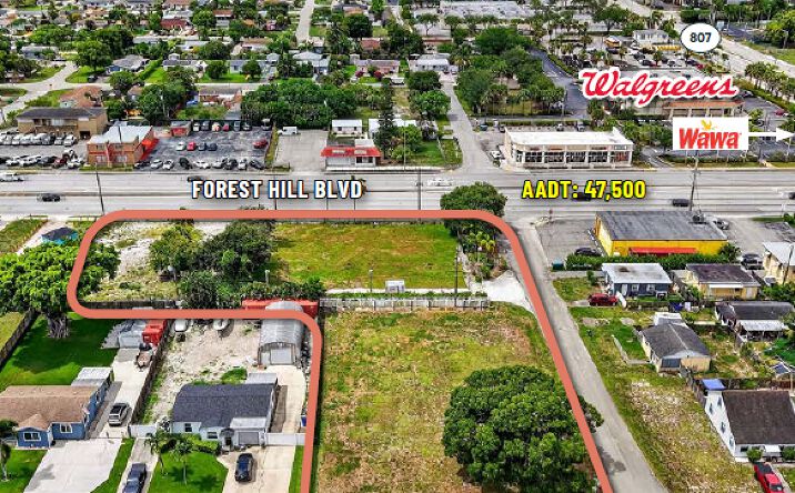 Pictures of Land property located at 2877 Forest Hill Boulevard, West Palm Beach, FL 33406 for sales - image #1