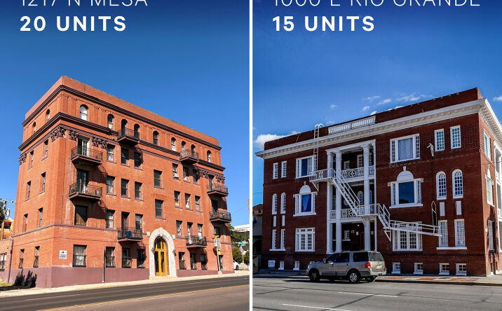 Pictures of Multifamily property located at 1000 East Rio Grande Avenue, El Paso, TX 79902, 1217 North Mesa Street, El Paso, TX 79902 for sales - image #1