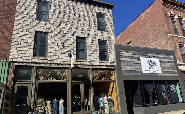 Pictures of Retail, Multifamily property located at 1043 & 1053 Main Street, Dubuque, IA 52001-1309 for sales - image #1