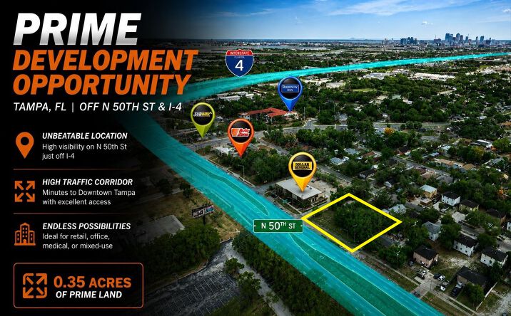 Pictures of Land property located at 3206 North 50th Street, Tampa, FL 33619 for sales - image #1