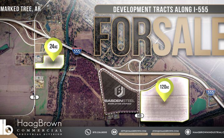 Pictures of Industrial, Land property located at 555 Arkansas 149, Marked Tree, AR 72365, 5390 Arkansas 75, Marked Tree, AR 72365 for sales - image #1