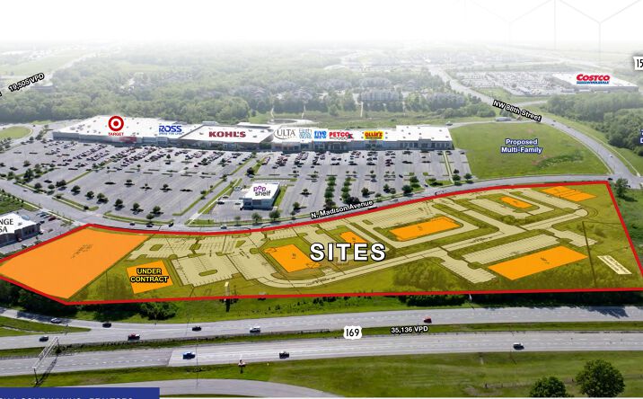 Pictures of Retail, Office, Land property located at 169 Highway & NW Barry Road (NWQ), Kansas City, MO 64155 for sales - image #1