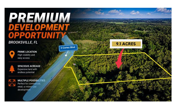 Pictures of Land property located at Cortez Boulevard, Brooksville, FL 34601 for sales - image #1