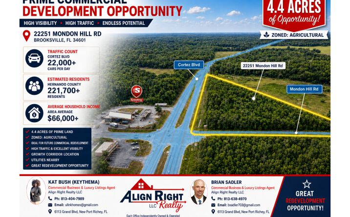 Pictures of Land property located at 22251 Mondon Hill Road, Brooksville, FL 34601 for sales - image #1