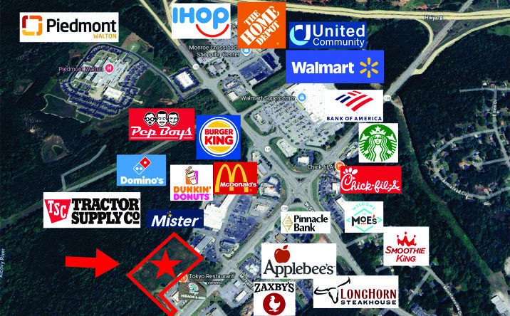 Pictures of Land property located at 280 HWY 138, MONROE, GA 30655 for sales - image #1