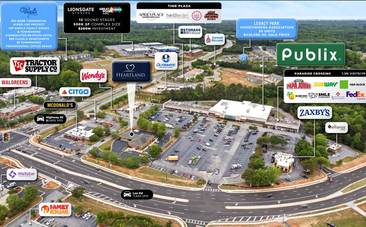 Pictures of Retail property located at 2795 Lee Road, Lithia Springs, GA 30122 for sales - image #1